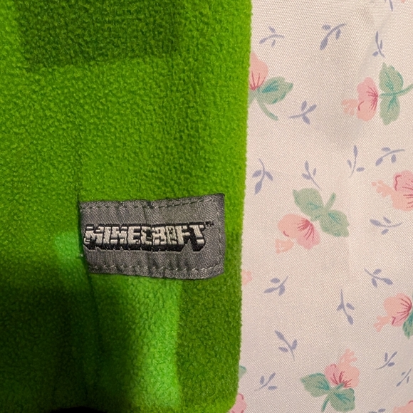 Minecraft boys pajamas w hoodie sz 12 - Picture 3 of 6